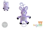 BABYTED Plyšový zajačik s hracím strojčekom