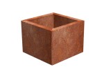 Záhradný cortenový kvetináč CUBE 1001 60 × 60 × 50 cm