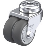 Blickle 757080 dvojité otočné koliesko vo vidlici; 757080