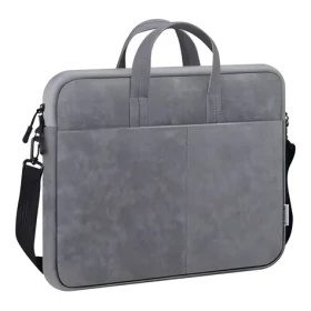 Defender SOLID šedá / Taška na notebook / 15,6" / ekokoža (26088)