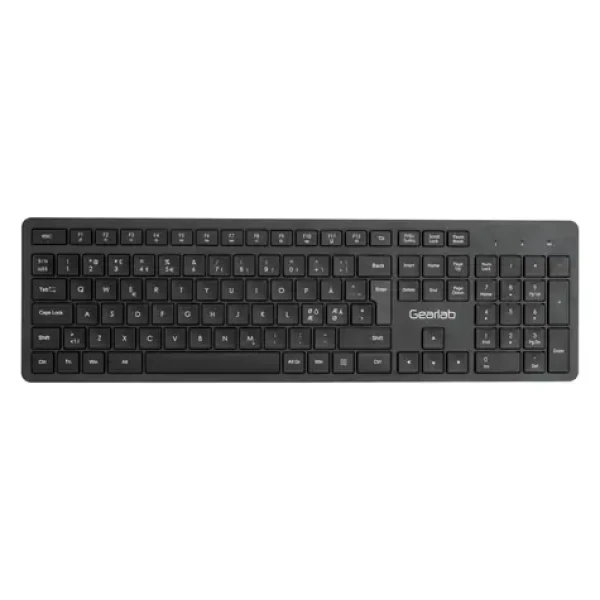 Gearlab G220 wireless Nordic layout čierna / bezdrôtová klávesnica / USB / Nordic Layout (GLB212102)