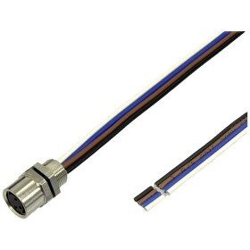 BKL Electronic Vestavná zásuvka pre čidlo/aktuátor, 2701006, piny: 3, 0.2 m, 1 ks; 2701006