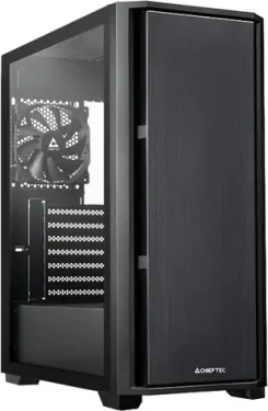 Chieftec AS-02B-TG-OP čierna / Skriňa / Midi Tower / Tvrdené sklo / ATX / USB-C (AS-02B-TG-OP)