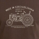 Bushman Pánske tričko Legend Zetor 25, tmavohnedé XXXL
