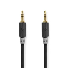 Nedis Stereo Audio kábel jack 3.5 mm (M) - jack 3.5 mm (M) 0.50 m čierna (CABW22000AT05)
