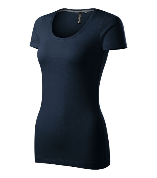 Akčné tričko dámske ombre blue XL