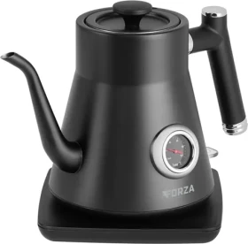 ECG Forza 5000 Pour over NERO čierna / rýchlovarná kanvica / 1000 W / 0.8 L / husí krk / nerez (100001916623)