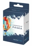 PrimaTisk Kompatibilná páska pre Brother - TZe-S251 páska-tlač čierna/biela 24mm / silne lepiaca (1044)