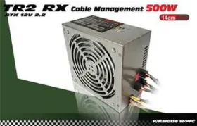 THERMALTAKE W0136 TR2 / 500W / pasívny PFC / ATX 12V 2.2 / 140mm ventilátor / káblový manager (W0136)