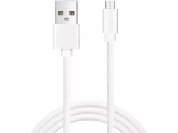 Sandberg MicroUSB Sync/Charge kábel USB-A na microUSB 1m biela