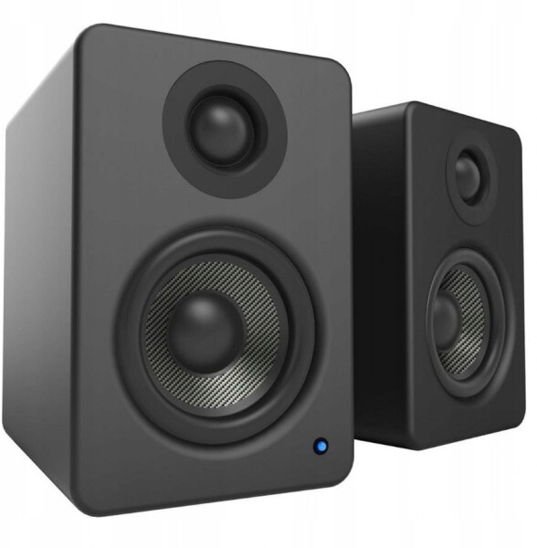 C2G KANTO AUDIO 3" DRIVER - POWERED SPEAKERS WITH USB DAC AND 3.5MM AUX - MATTE BLACK (INCL. TYPE C & G POWER CORDS)