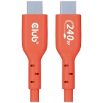 CLUB3D CAC-1573 kábel USB-C M/M čierna 2m / Dáta 480Mb / PD 240W (CAC-1573)