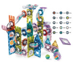 Mamido Mamido Magnetická stavebnica guľôčková dráha 172 dielov MT1587