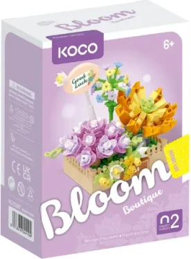 KOCO Stavebnica mini Blessings of Succulents č.2