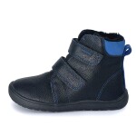 Chlapčenské zimné barefoot topánky PRO-tex DARYK NERO - 27