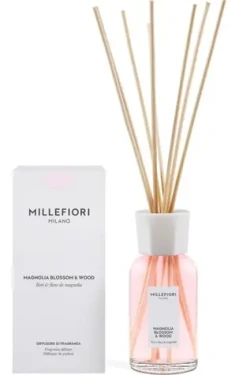 Millefiori Milano Magnolia Blossom Wood staroružová / Vonný difuzér / 250 ml (77DDMW)