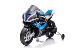 Mamido Detská elektrická motorka BMW HP4 Race JT5001 modrá