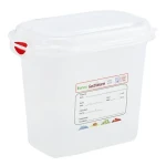 Denox Gastronádoba GASTRONOX GN1/9 / Dóza na potraviny / vzduchotesná / 150 mm / 1,5 l / PP