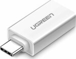 Ugreen Adaptér USB-A 3.0 (F) - USB-C 3.1 (M) biela (30155)