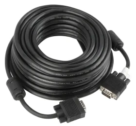 Lanberg CA-VGAC-10CC-0100-B čierna / Prepojovací kábel VGA / VGA (D-Sub) MM / 10 m (CA-VGAC-10CC-0100-B)