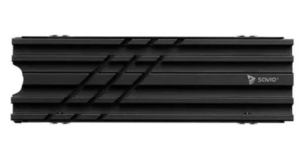 Savio AK-60 čierna / Pasívny chladič / pre M.2 2280 NVMe SSD / skrutkovač v balení (AK-60)