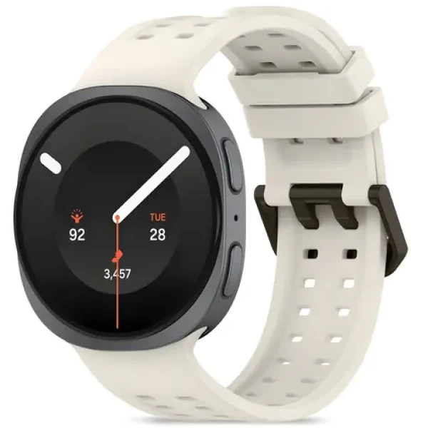 Tech-Protect Silicone Air béžová / Remienok / pre Samsung Galaxy Watch 40/44/46 mm / Silikón