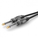 Sommer Cable HBA-6M-0300 jack audio prepojovací kábel [1x jack zástrčka 6,3 mm (mono) - 1x jack zástrčka 6,3 mm (mono)] 3.00 m čierna; HBA-6M-0300
