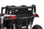 Mamido Mamido Elektrické autíčko Buggy Madman biele | UTV-MX 4x4 | EVA kolesá | 12V 10Ah | EKO koža