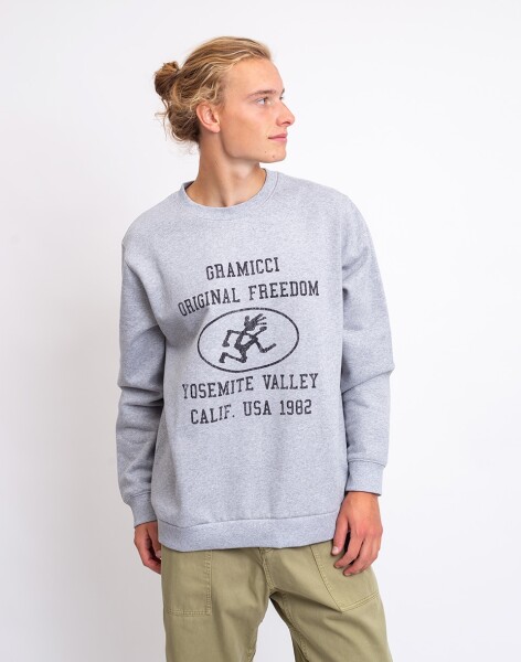 Gramicci Yosemite Valley Sweatshirt Grey Heather S
