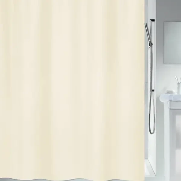 SPIRELLA Sprchový záves Primo béžový 180 x 200 cm / polyester