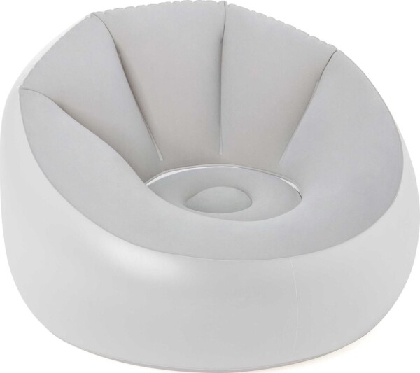 Bestway semišové nafukovací křeslo s LED efektem 1,02 m x 97 cm x 71 cm