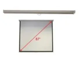 Acer M87-S01MW Manuálne nástenné plátno / 87 / 1:1 / 174 x 174 / biela konštrukcia / dopredaj (JZ.J7400.002)
