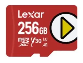 Lexar PLAY microSDXC 256GB / čítanie: 150MBs / UHS-I U3 / A1 / Class 10 (LMSPLAY256G-BNNNG)