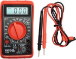 YATO Digitálny multimeter / Jednosmerné napätie 0.2-500V / Striedavé napätie 200-500V / Jednosmerný prúd 0.2 mA - 5 A (YT-73080)