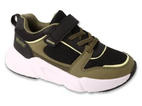 BEFADO 516X366 516Y366 tenisky SPORT COVER čierne a khaki 25 516XY366_25
