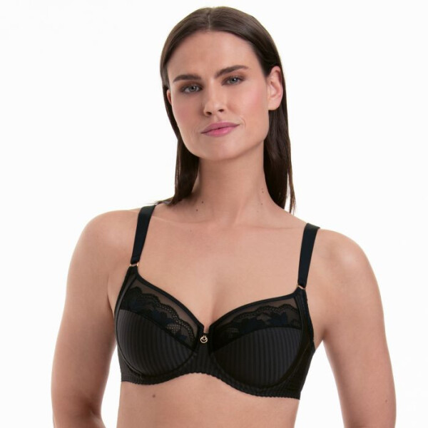 Podprsenka s kosticami Sita 5265 čierna - RosaFaia 001 black 105E