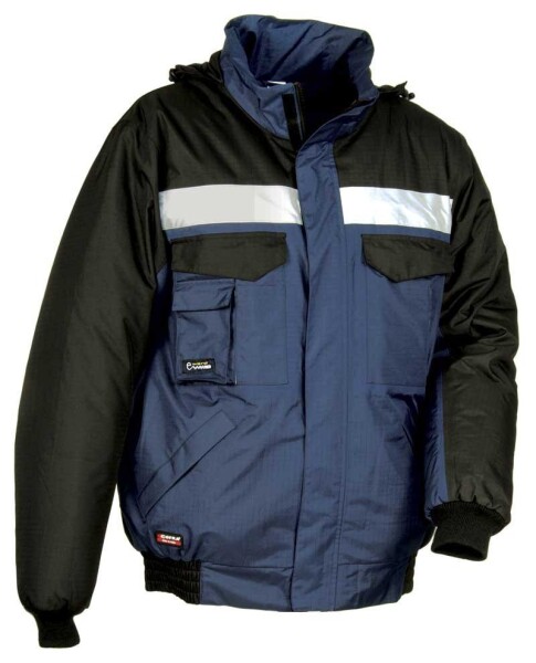 Bunda Cofra GALE Farba: Modrá, Veľkosť: 4XL (V198_0_02_4XL)