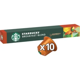 Starbucks Breakfast Blend Nespresso 10 ks / Kapsľová káva (7613287186805)