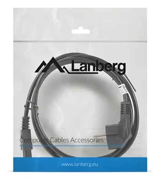 Lanberg CA-C5CA-11CC-0018-BK čierna / Napájací kábel / CEE 7/7 - C5 / 1.8 m (CA-C5CA-11CC-0018-BK)