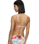 Dámska plavková podprsenka Summer Fleur WP - Triumph tmavá kombinace tyrkysové (M025) 038C