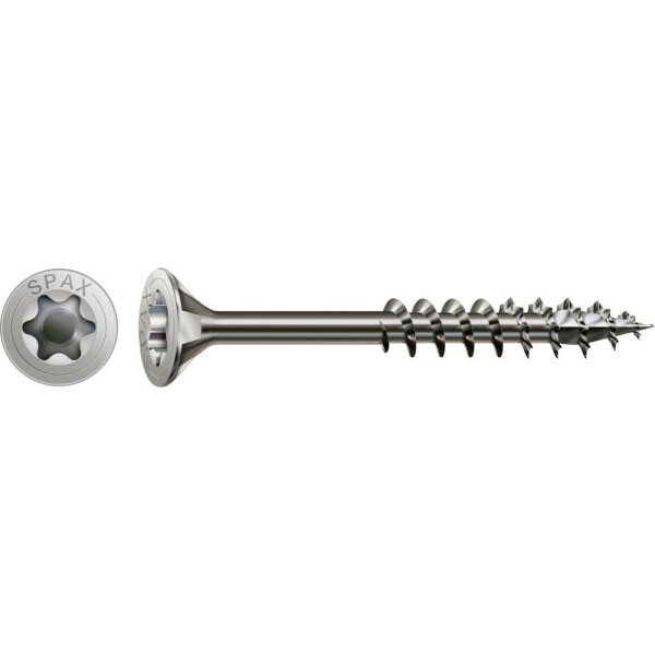 SPAX SPAX Seko-T-Tg 197000400503 skrutka do dreva 4 mm 50 mm Torx, vnútorná korunka šesťhranná 88091 Ušlechtilá ocel V2A nerezové 200 ks; 197000400503