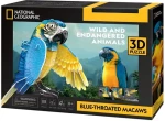 CubicFun 3D puzzle Papagáj ara