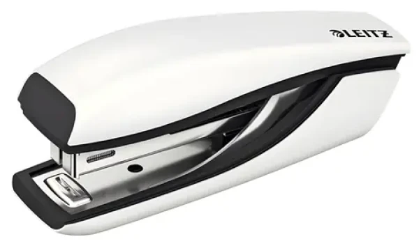 Leitz NeXXt 5528 perleťová biela / Mini zošívačka / až 10 listov / kov (55281001)