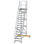 MUNK Günzburger Steigtechnik 600736 hliník, pozinkovaná ocel schodíky; 600736