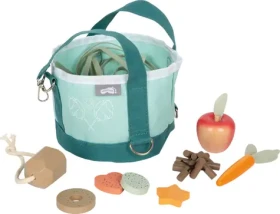 Small Foot Sada kŕmenia pre kone s taškou