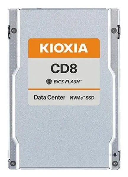 KIOXIA CD8-V 1,6 TB / SSD / 2,5" PCIe 4.0 x4 / TLC / R: 7200MB/s / W: 3500MB/s / 5y (KCD8XVUG1T60)
