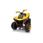 Mamido Detská elektrická štvorkolka Fast Wheel 4x4 žltá