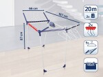 Leifheit Sušiak na bielizeň Pegasus 200 Solid Comfort