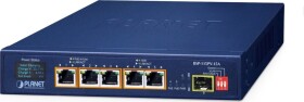 Planet BSP-115PV-15A łącza sieciowe Nie zarządzany Gigabit Ethernet (10/100/1000) Obsługa PoE Modrý
