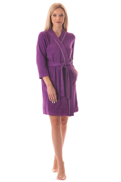 Dámske krátke kimono Bari Sparkling Grape - Vestis L